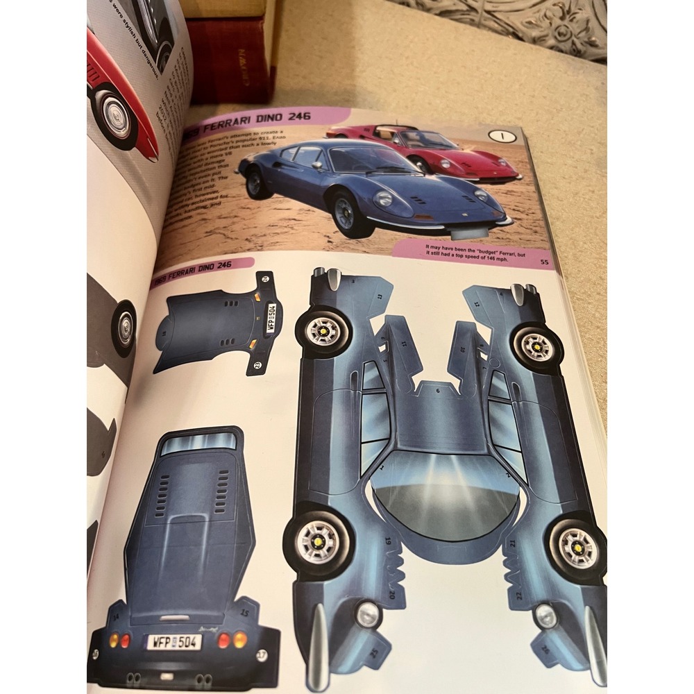 Cars A Complete History 50 Easy-to-Make 3D Models Simon Heptinstall Book - Picture 5 of 5
